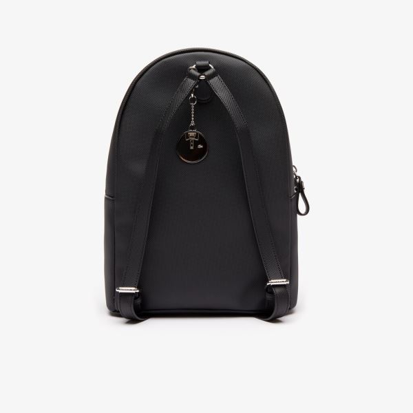 Lacoste Daily Classic Coated Piqué Canvas Backpack - Batoh Dámské Černé | CZ-Z572gZ